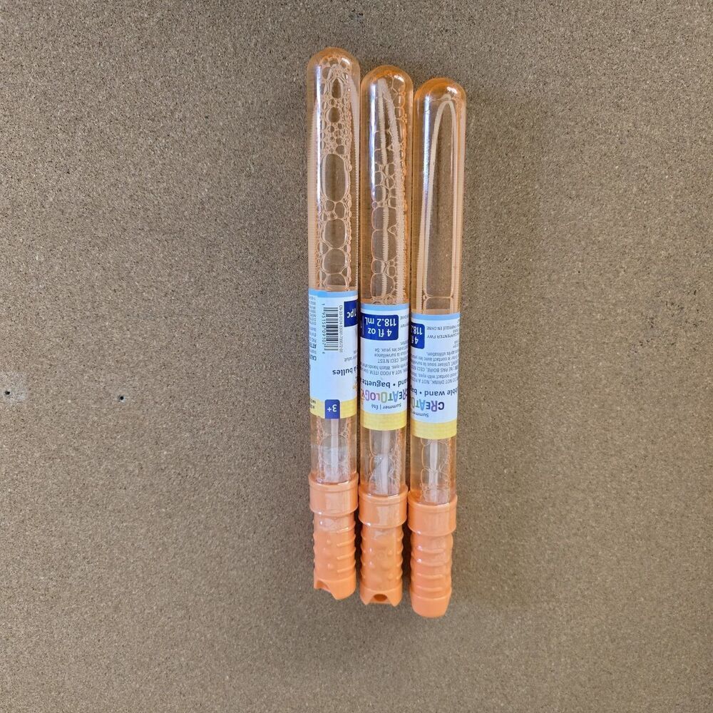 6Pk 4 Fl Oz Bubble Wands - Creatology - Picture 5 of 6
